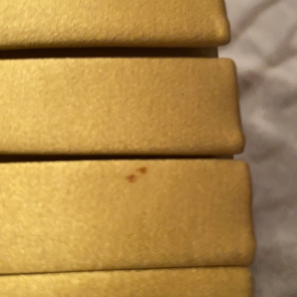 Sondra Roberts Gold Evening Clutch with Stones - Picture 4 of 6